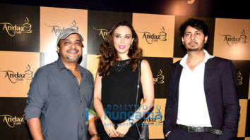 Iulia Vantur snapped at the launch of Andaz Cafe