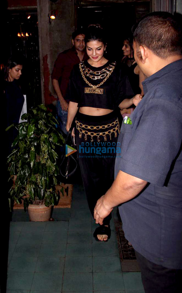 Jacqueline Fernandez snapped at Pali Village Cafe