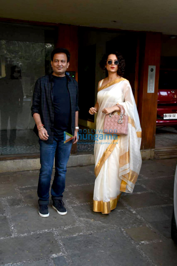 Kangana Ranaut snapped at Kamal Jain’s office in Juhu Kangana Ranaut snapped at Kamal Jain’s office in Juhu