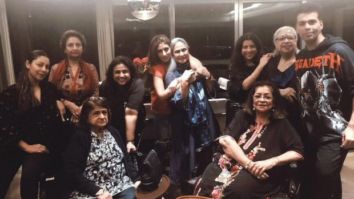 Karan Johar, Gauri Khan, Shweta Bachchan party with their mothers