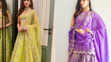 Slay or Nay: Kriti Sanon in Anushree Reddy and Sukriti and Aakriti for Diwali 2018 celebrations