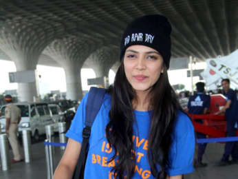 Malavika Mohanan and Kangana Ranaut snapped at the airport