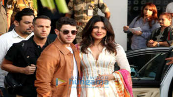Priyanka Chopra, Nick Jonas, Parineeti Chopra and others snapped at the airport