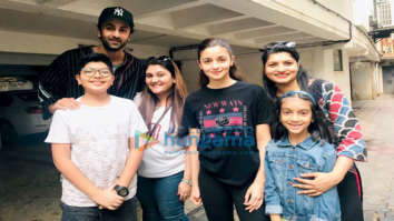 Ranbir Kapoor and Alia Bhatt visit doctor in Juhu after injury