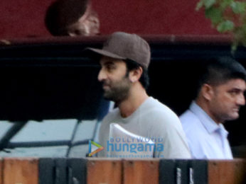 Ranbir Kapoor snapped at YRF studio