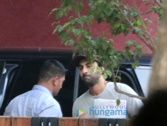 Ranbir Kapoor snapped at YRF studio