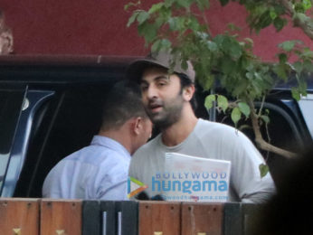 Ranbir Kapoor snapped at YRF studio