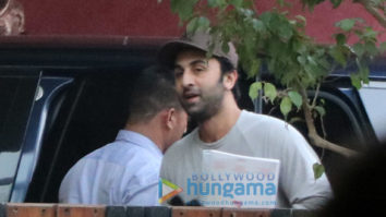 Ranbir Kapoor snapped at YRF studio