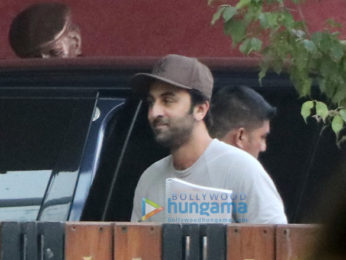 Ranbir Kapoor snapped at YRF studio