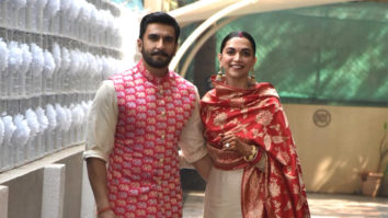 SPOTTED: Ranveer Singh with Deepika Padukone at Ranveer’s residence
