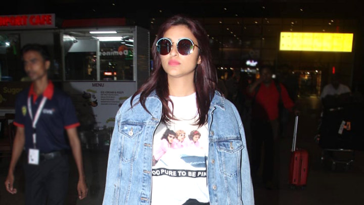 SPOTTED: Parineeti Chopra at the airport