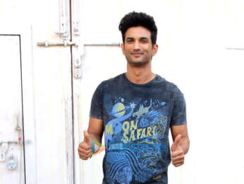 Sara Ali Khan and Sushant Singh Rajput spotted in Mehboob Studios for Kedarnath promotions