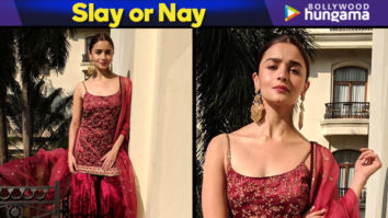 Slay or Nay: Alia Bhatt in Sabyasachi for the Kolkata Film Festival