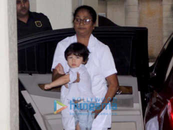 Taimur Ali Khan snapped in Bandra