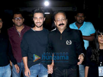 Aayush Sharma spotted at NMK College, Bandra
