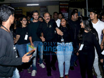 Aayush Sharma spotted at NMK College, Bandra