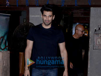 Aditya Roy Kapur snapped at Hakim Aalim’s salon in Bandra