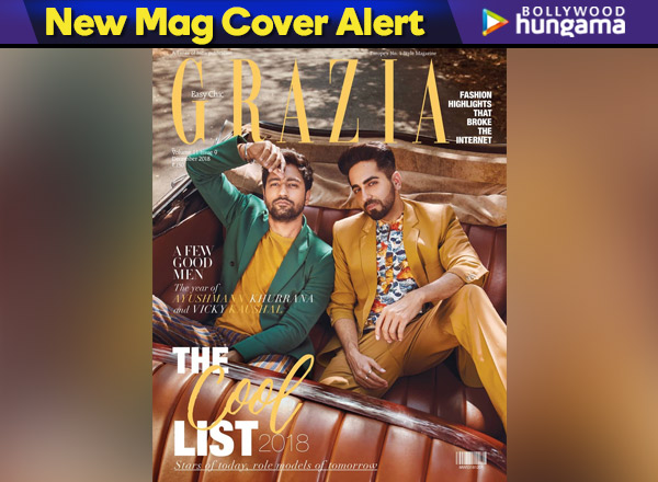 Imperfectly PERFECT men, Ayushmann Khurrana and Vicky Kaushal give us lessons in being irresistible on the cover of Grazia! Imperfectly PERFECT men, Ayushmann Khurrana and Vicky Kaushal give us lessons in being irresistible on the cover of Grazia!