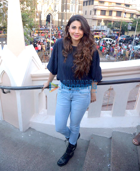 Daisy Shah snapped at Mount Mary Church in Bandra on Christmas Daisy Shah snapped at Mount Mary Church in Bandra on Christmas