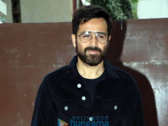 Emraan Hashmi snapped at T-Series office after Cheat India trailer launch