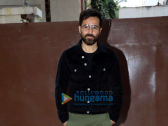 Emraan Hashmi snapped at T-Series office after Cheat India trailer launch