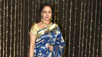 Hema Malini attends Priyanka Chopra-Nick Jonas’ GRAND RECEPTION in Mumbai