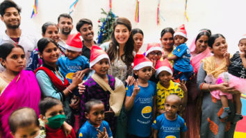Jacqueline Fernandez dances and spreads Christmas joy with the kids