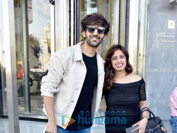 Kareena Kapoor Khan and Kartik Aaryan arrives for Masala! Awards 2018 in Dubai