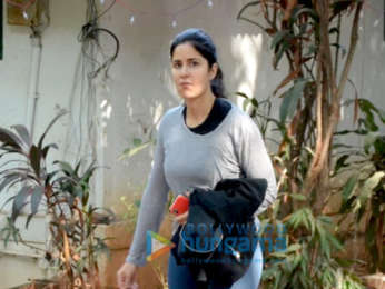 Katrina Kaif snapped after dance rehearsals in Bandra