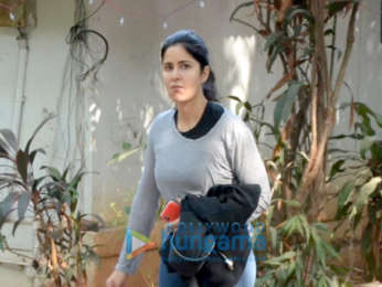 Katrina Kaif snapped after dance rehearsals in Bandra