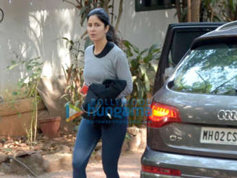 Katrina Kaif snapped after dance rehearsals in Bandra