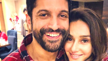 LOVE is in the air as Farhan Akhtar and Shibani Dandekar get cozy and cuddly