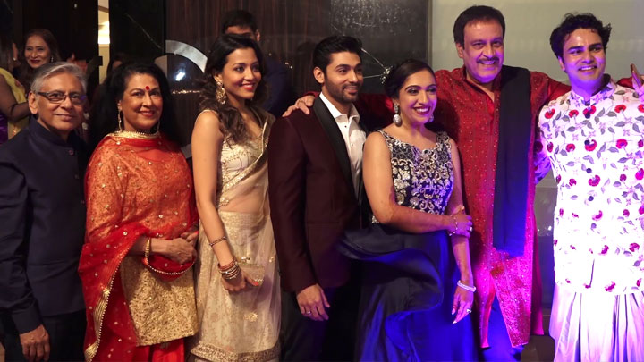 Rithwik, Dhrashti Dhami & others attend Alekh Sangal Sangeet Ceremony