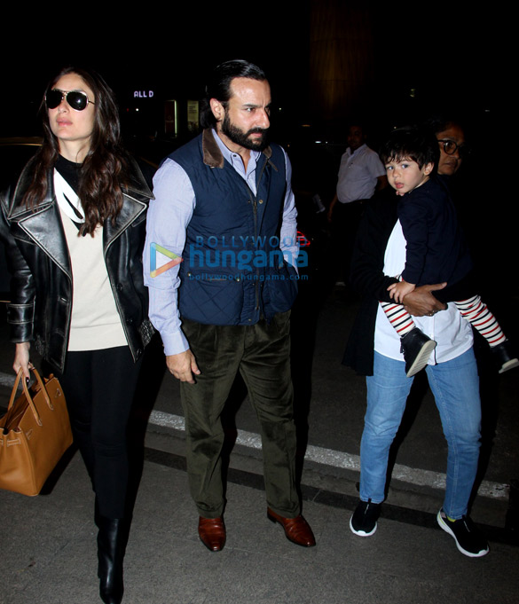 Saif Ali Khan, Kareena Kapoor Khan and others snapped at the airport Saif Ali Khan, Kareena Kapoor Khan and others snapped at the airport