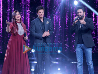 Shah Rukh Khan and Anushka Sharma promote ‘Zero’ on Sa Re Ga Ma Pa