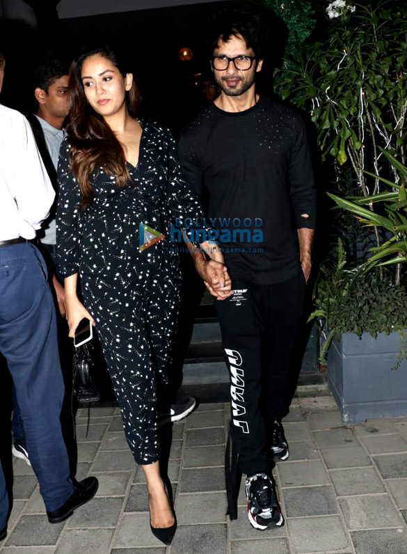 Shahid Kapoor, Mira Rajput, Ananya Pandey and John Abraham spotted at Soho House in Juhu Shahid Kapoor, Mira Rajput, Ananya Pandey and John Abraham spotted at Soho House in Juhu