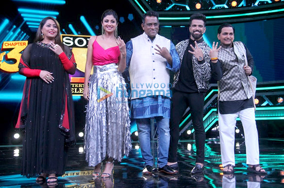 Shilpa Shetty, Anurag Basu and Geeta Kapoor snapped at the launch of Super Dancer 3 Shilpa Shetty, Anurag Basu and Geeta Kapoor snapped at the launch of Super Dancer 3