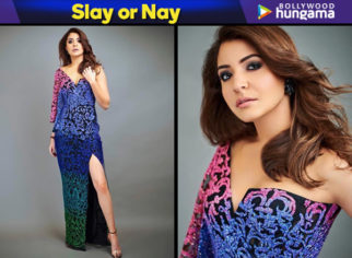 Slay or Nay: Anushka Sharma in a Rs. 1,69,999/- Monisha Jaising kaftan gown for Zero promotions on Indian Idol 10