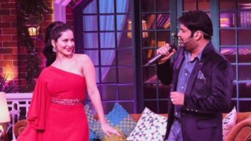 Sunny Leone indulges in some on the sets fun and dance on the all new Kapil Sharma Show