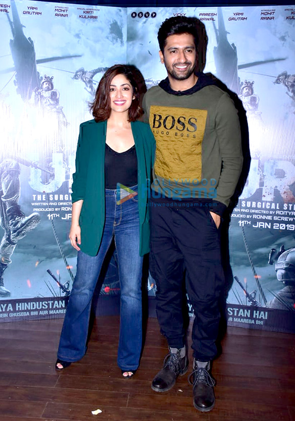 Vicky Kaushal and Yami Gautam snapped promoting ‘Uri’ Vicky Kaushal and Yami Gautam snapped promoting ‘Uri’