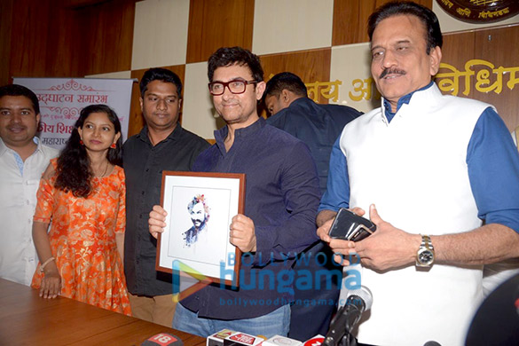 Aamir Khan snapped at Child Obesity awareness event Aamir Khan snapped at Child Obesity awareness event