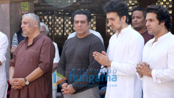 Celebs attend the last rites ceremony of Govinda’s nephew Dumpy