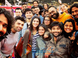 On The Sets Of The Movie Dolly, Kitty Aur Woh Chamakte Sitare