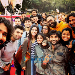 On The Sets Of The Movie Dolly, Kitty Aur Woh Chamakte Sitare