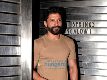 Celebs snapped at Farhan Akhtar's birthday bash at Zoya Akhtar's residence
