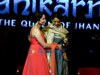 Kangana Ranaut graces the launch of the music from her film Manikarnika