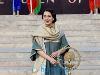 Kangana Ranaut graces the launch of the music from her film Manikarnika