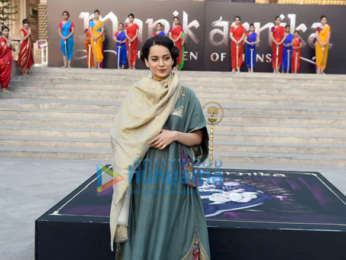 Kangana Ranaut graces the launch of the music from her film Manikarnika