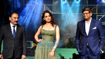 Kangana Ranaut walks the ramp at the Aditya Birla LiveEco fashion show