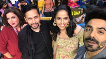 Newlyweds Saina Nehwal and Parupalli Kashyap MEET the Kanpur Wale Khuranas and Farah Khan and it was definitely a fun-filled RIDE!